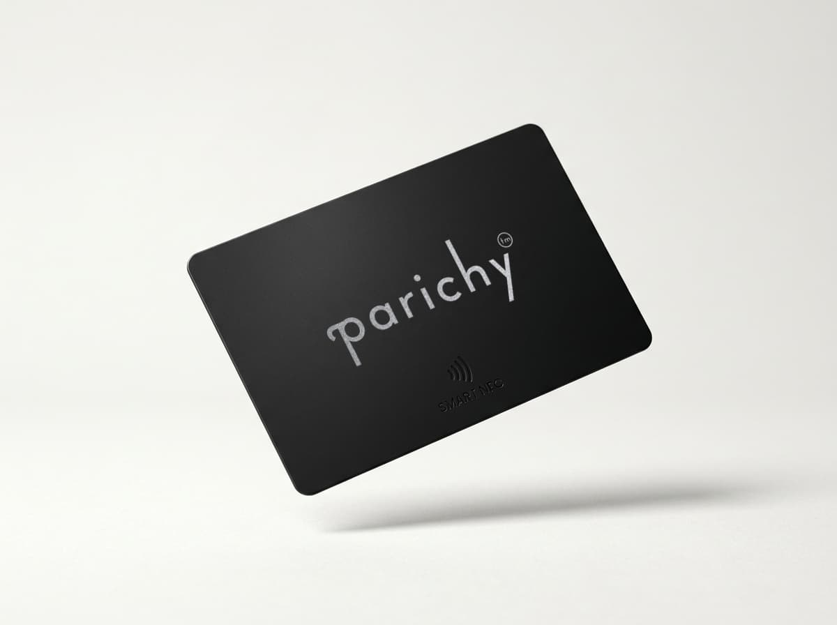 NFC Metal Cards — Stainless Steel (Black / Silver / Rose Gold / Gold)