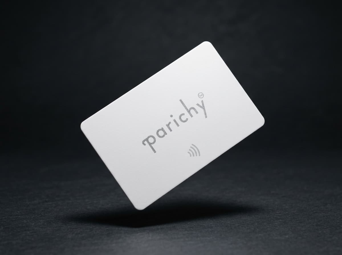 NFC PVC Cards — PVC (White / Black)
