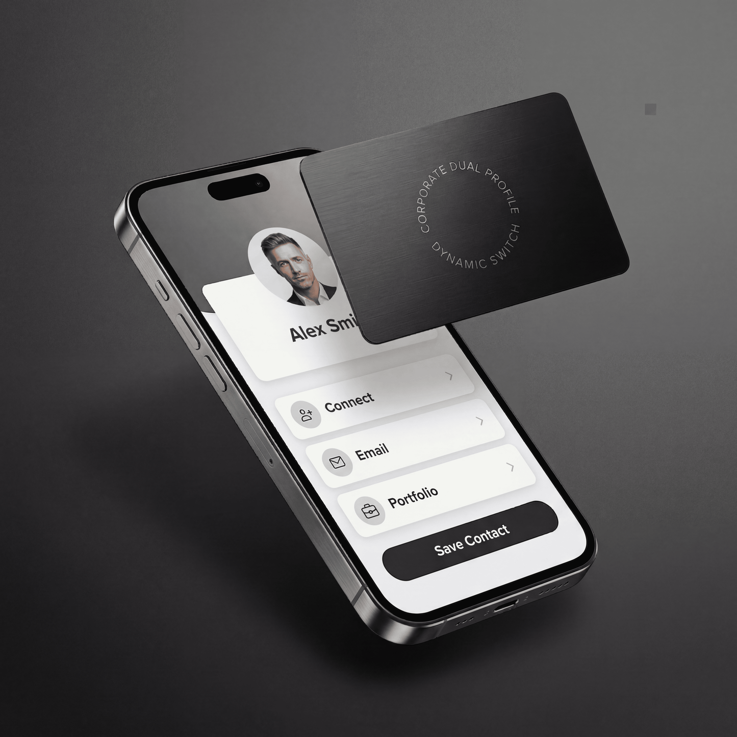 Corporate Dual Profile Card